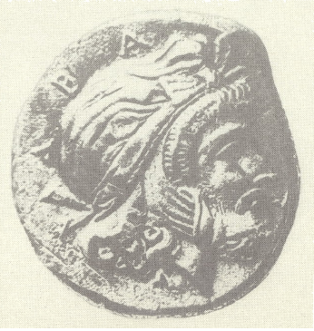 Рис. 17. Изображение сатрапа Фарнабаза на серебренной монете